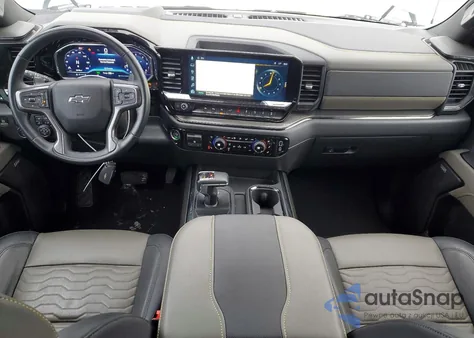 2024 Chevrolet Silverado K1500 Zr2 из США, поврежденный, VIN 3GCUDHEL2RG137828